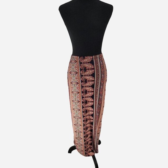 Boho Maxi Skirt Bundle | Rainbow | Small | Elastic Waist | 2 for 1 - Picture 1 of 8